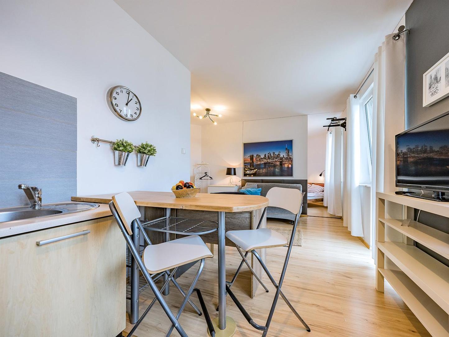 Apartament Z Balkonem I Bezplatnym Parkingiem Гданьск Экстерьер фото